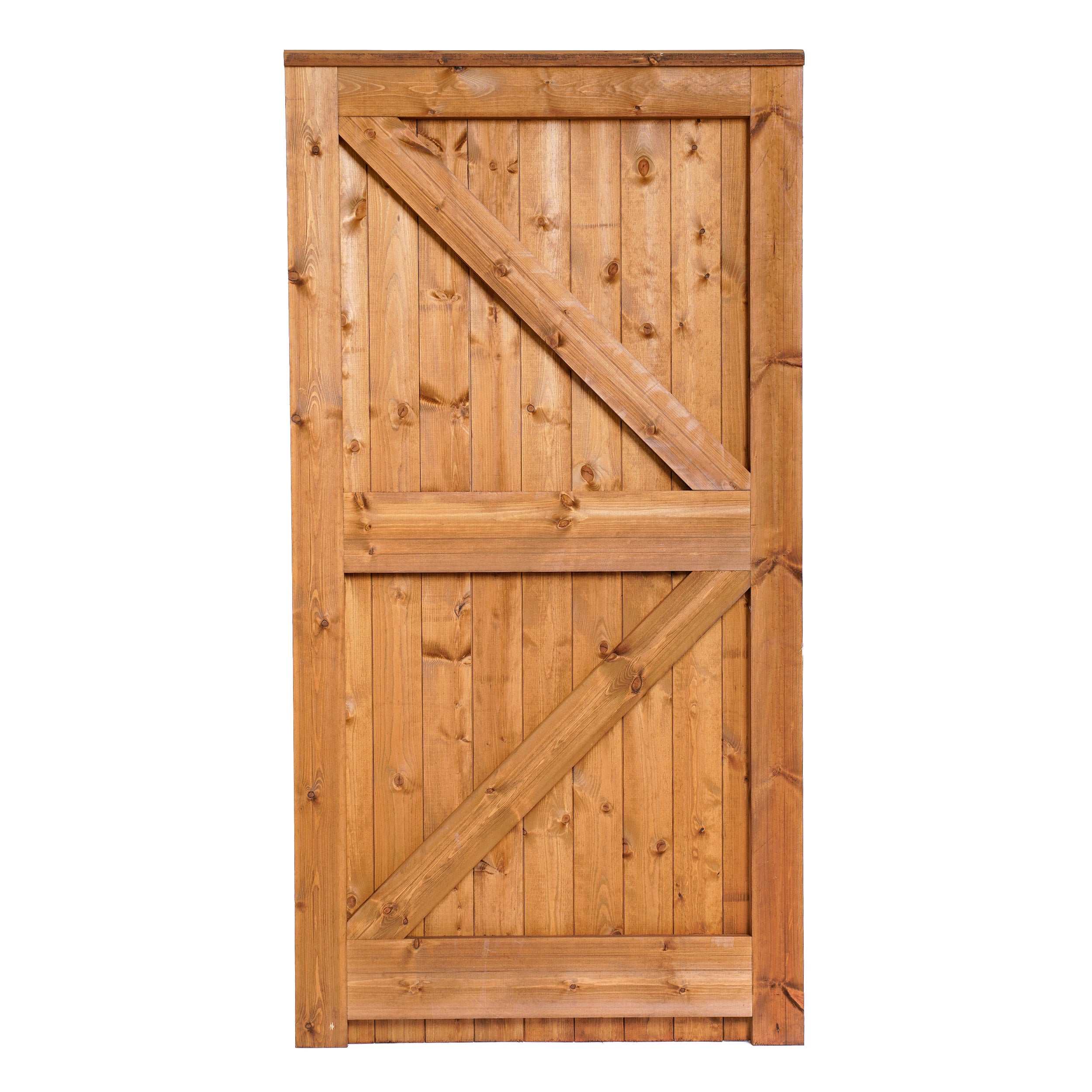 Back image of Framed Matchboard Garden Gate