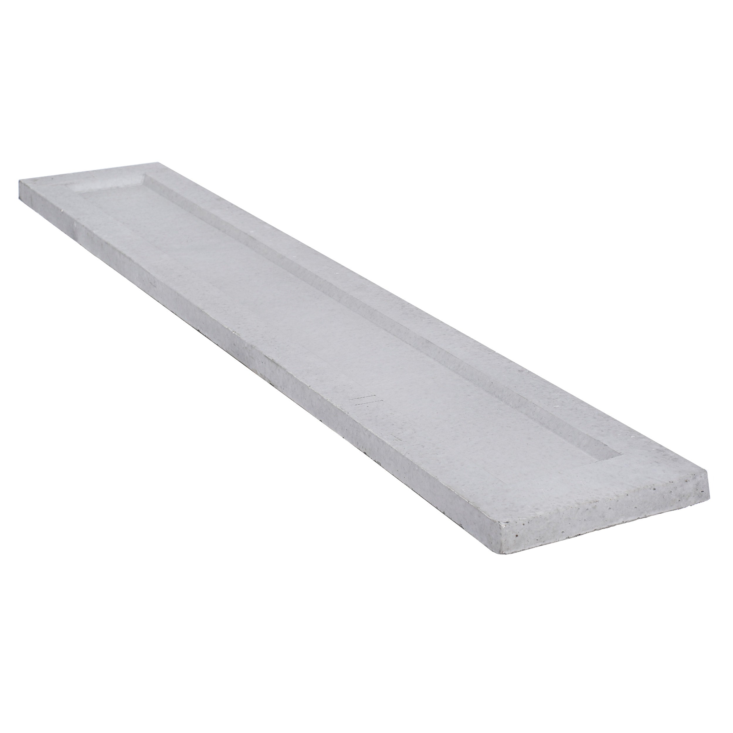 12" Recessed Concrete Gravel Board