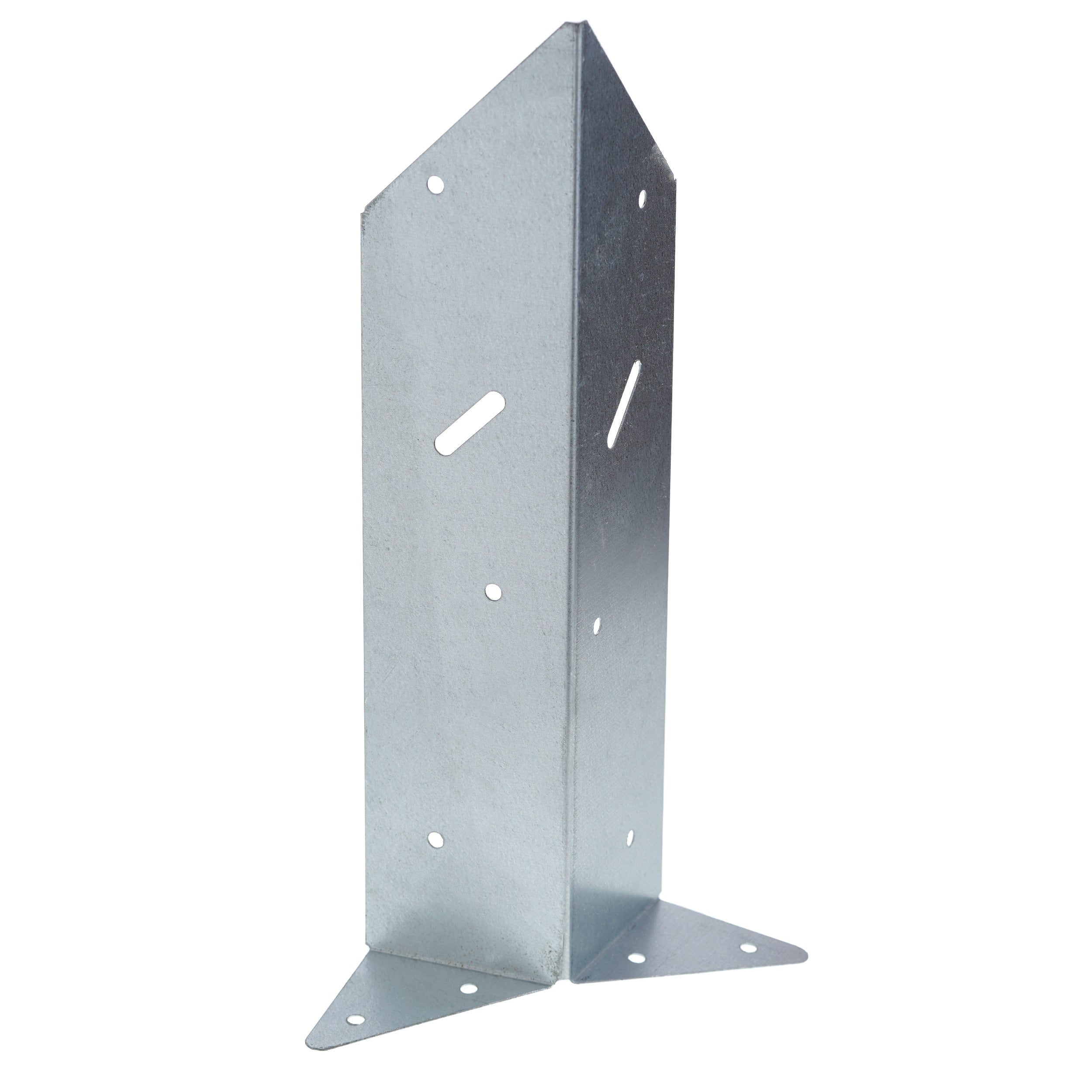 Front of galvanised steel Arris Rail Bracket