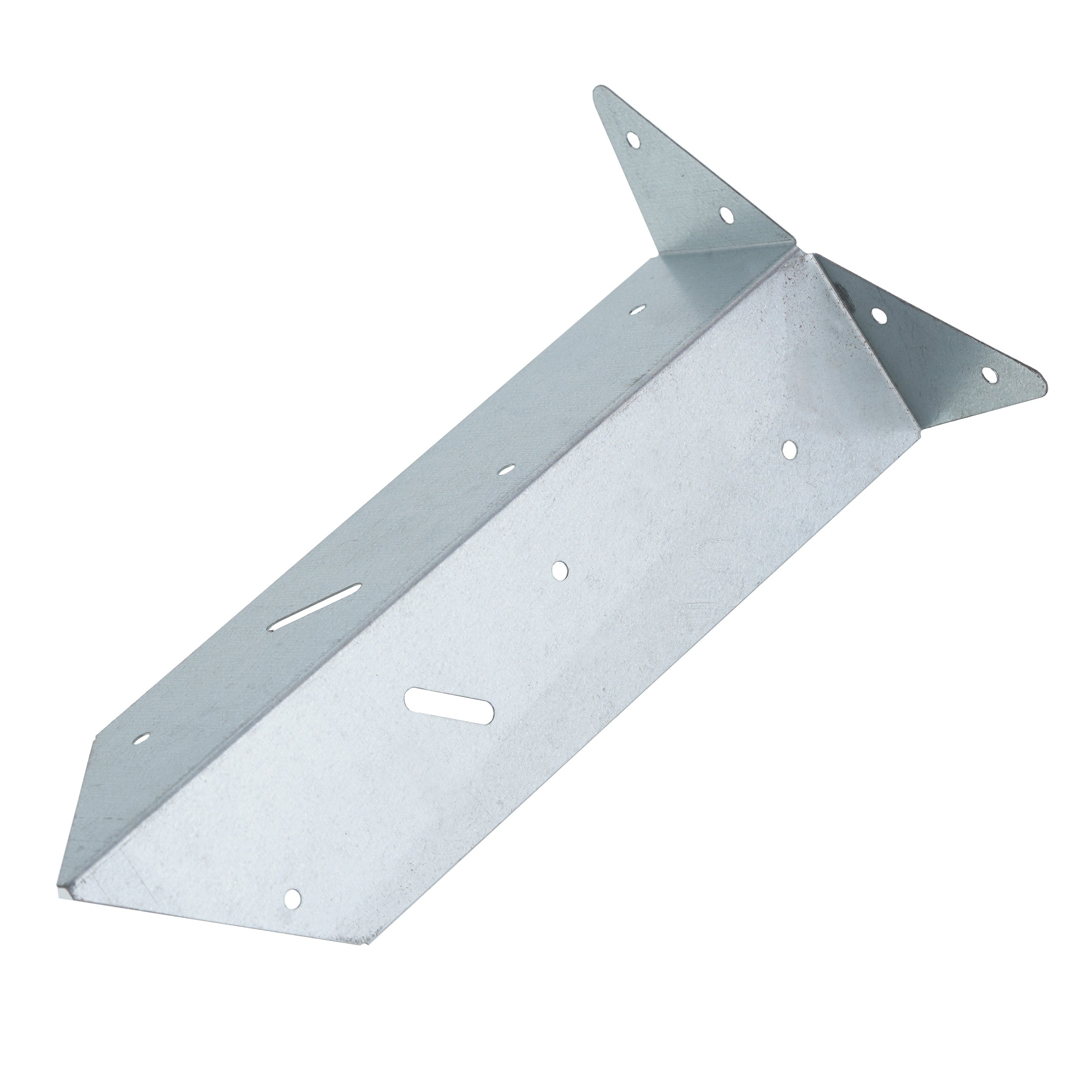 Front side of galvanised steel Arris Rail Bracket
