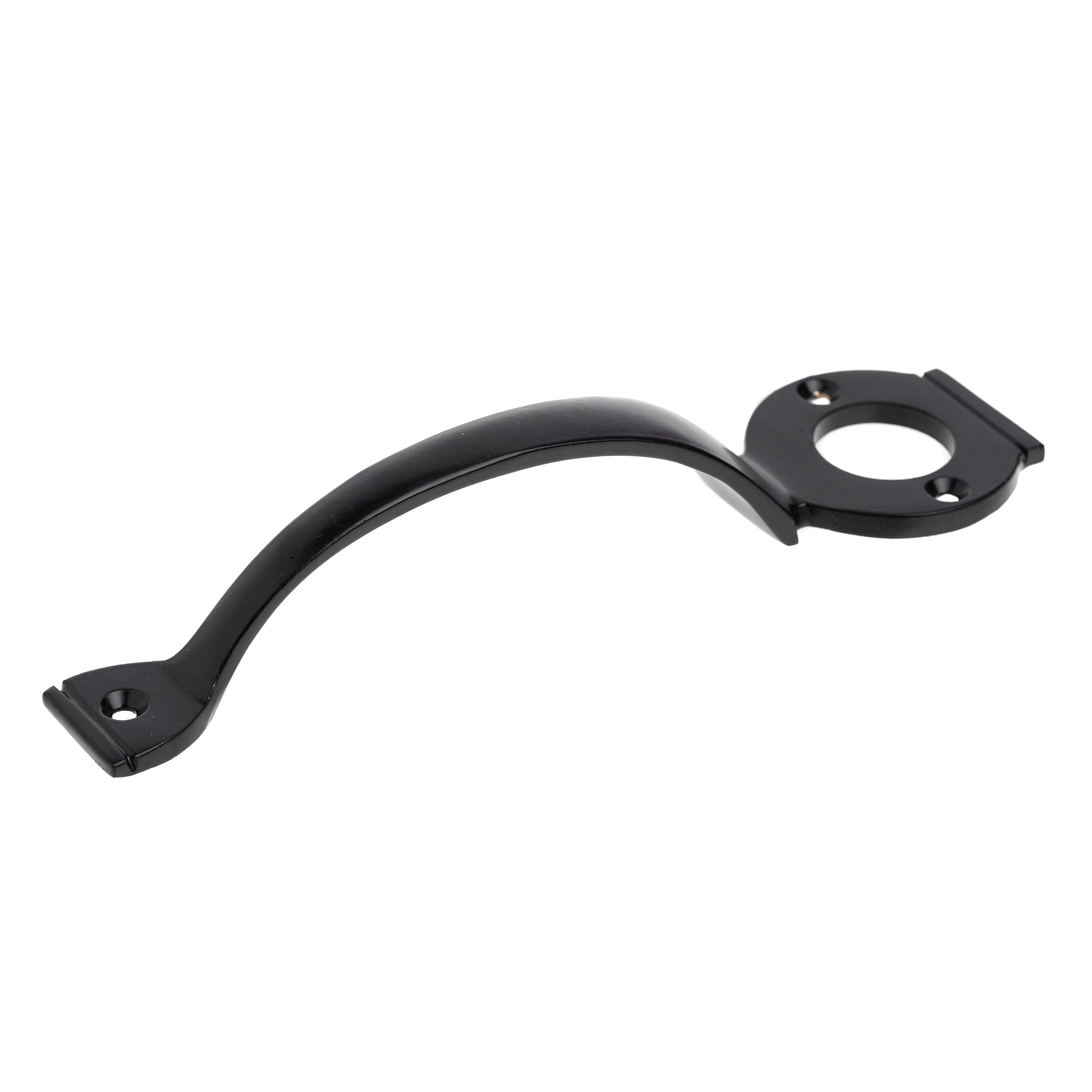 Black long Throw Gate Lock Handle