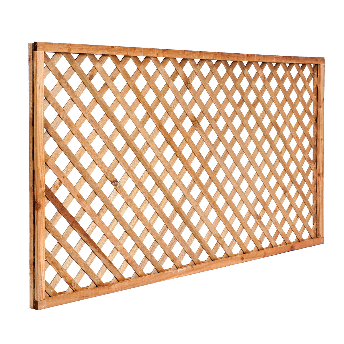 Diamond Lattice Trellis - Pressure Treated Brown